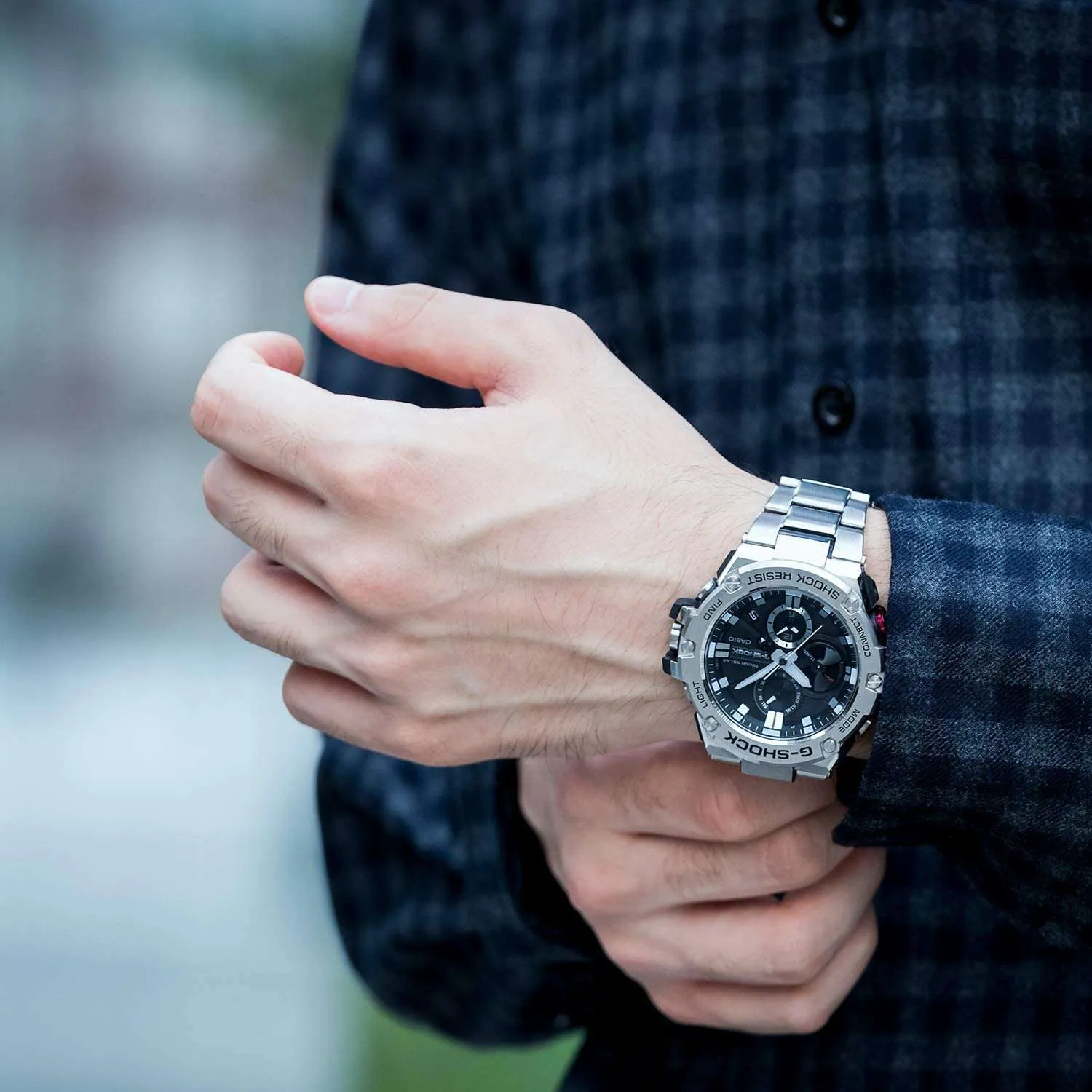CASIO G-SHOCK G-STEEL JDM MEN WATCH GST-B100D-1AJF
