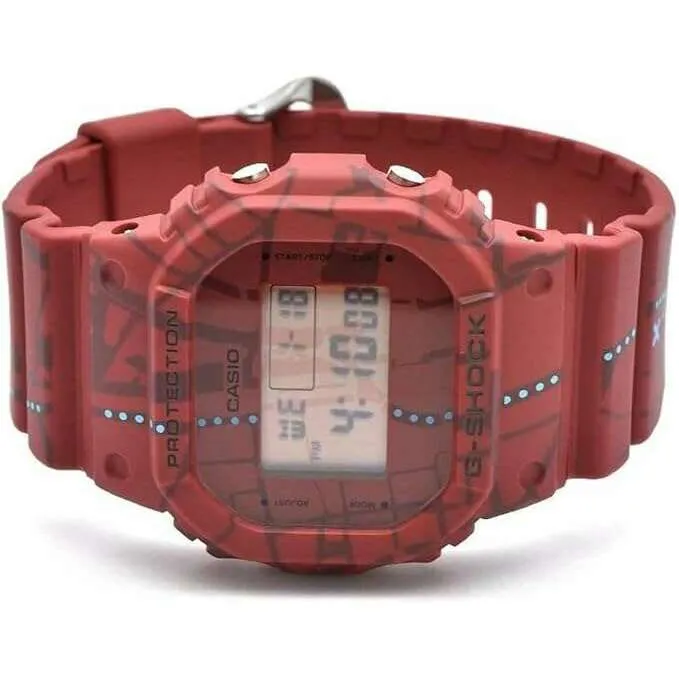 CASIO G-SHOCK TREASURE HUNT SERIES DAY-DATE DIGITAL RED MEN WATCH DW-5600SBY-4JR