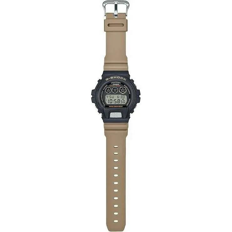 CASIO G-SHOCK TWO TONE UTILITY COLORS SERIES DIGITAL DIAL BLACK & KHAKI MEN WATCH DW-6900TU-1A5JF