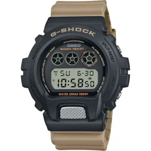 CASIO G-SHOCK TWO TONE UTILITY COLORS SERIES DIGITAL DIAL BLACK & KHAKI MEN WATCH DW-6900TU-1A5JF
