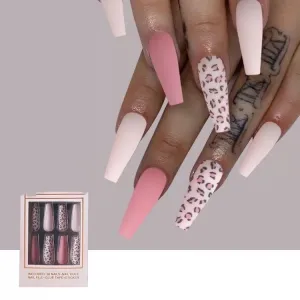 Coffin Matte Pink Panther