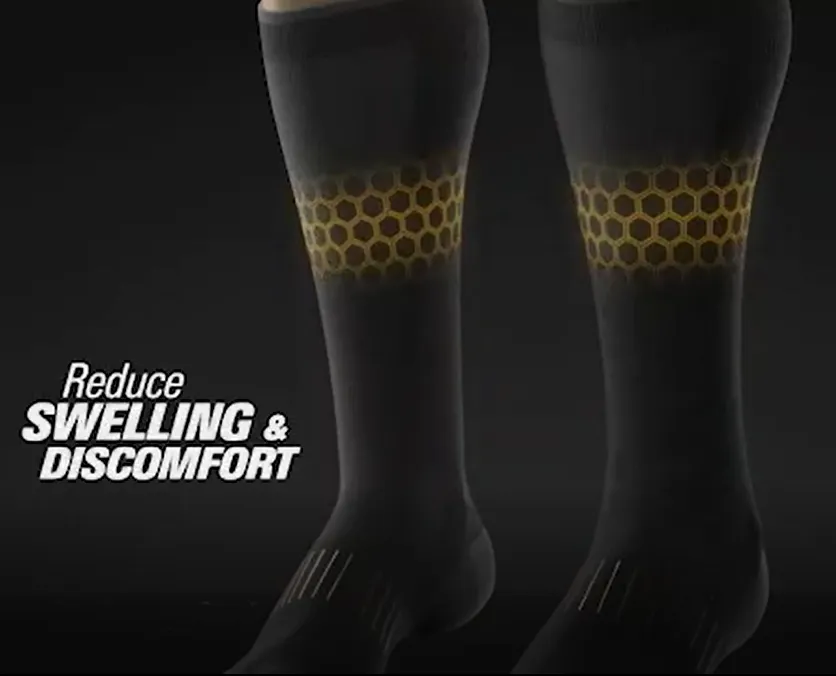 Copper Fit Easy On/Off Compression Socks