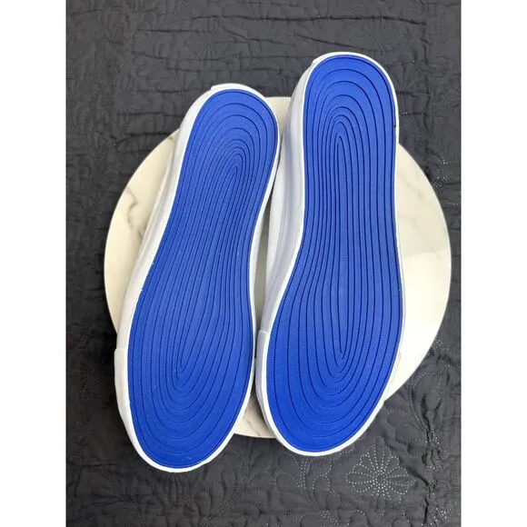 CREATIVE RECREATION Mens Zeus Canvas Sneakers Blue Logo SZ 11: NWOT/No Box