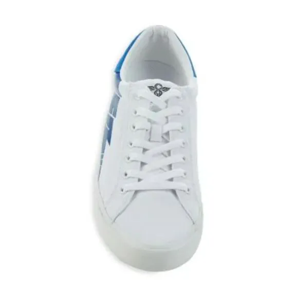CREATIVE RECREATION Mens Zeus Canvas Sneakers Blue Logo SZ 11: NWOT/No Box