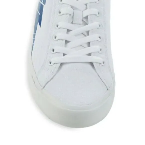 CREATIVE RECREATION Mens Zeus Canvas Sneakers Blue Logo SZ 11: NWOT/No Box