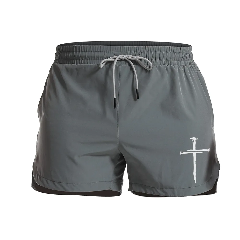 Cross Graphic Shorts