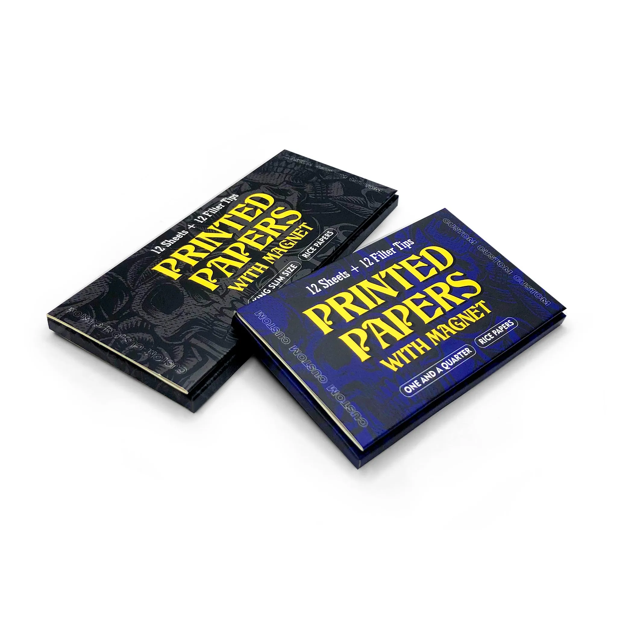 Custom Printed Rolling Paper (Flat Sheet Booklet   Magnets)