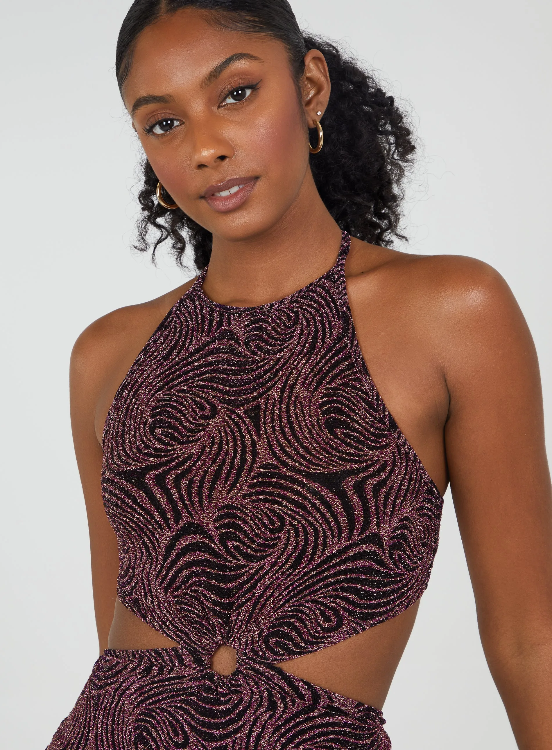 Cut Out Mini Dress