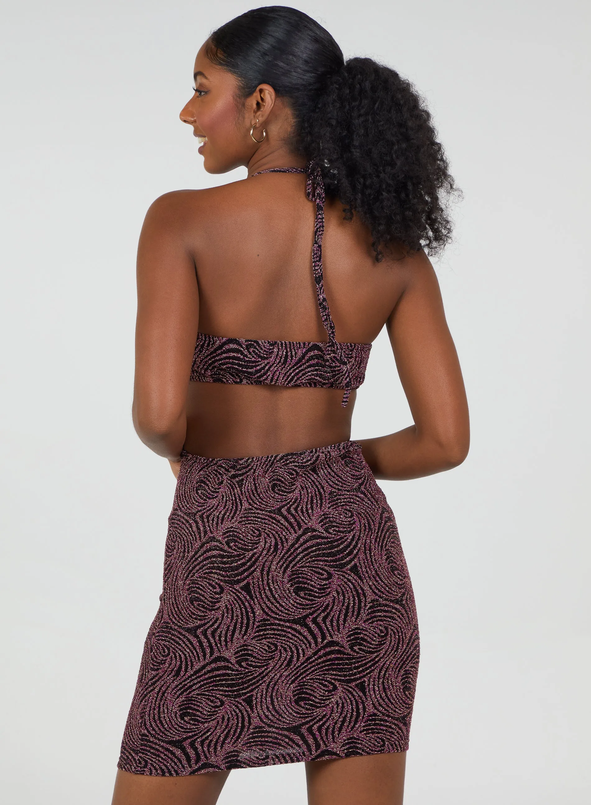Cut Out Mini Dress