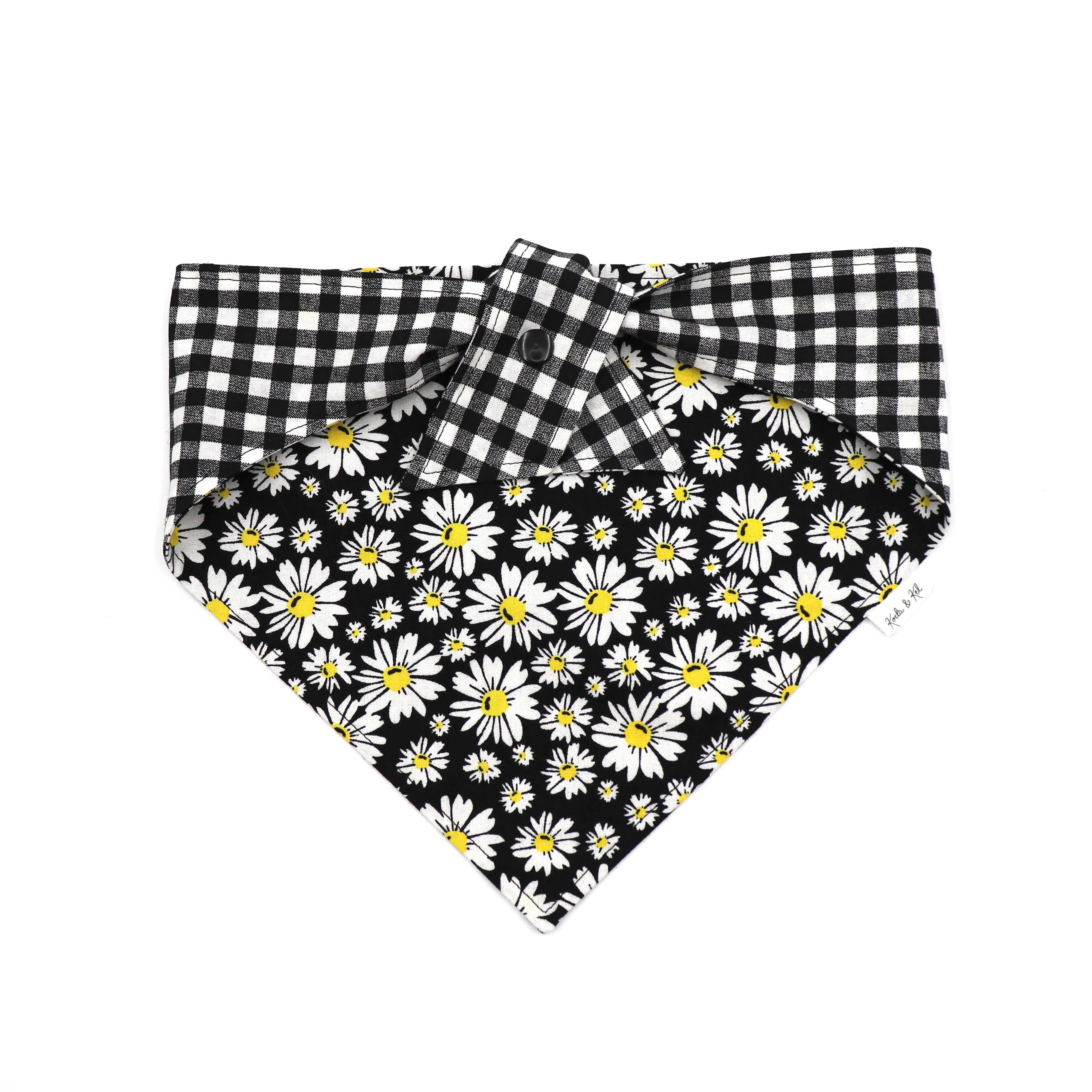 Daisy Gingham Bandana