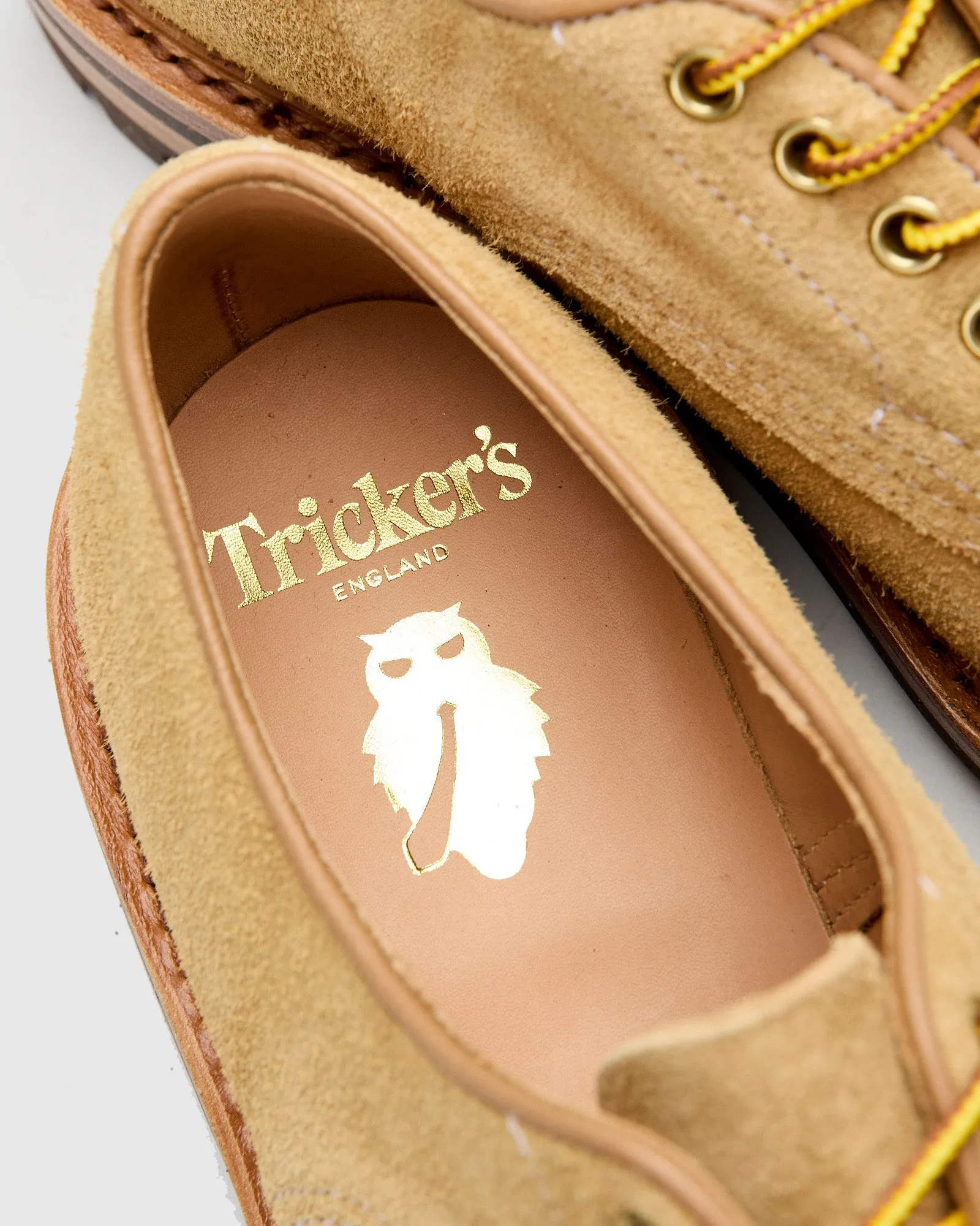 Daniel Work Shoe in Tan Hairy Suede