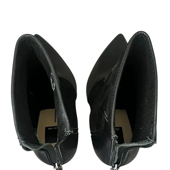 Dolce Vita Noraya black leather boots size 9.5 - EUC