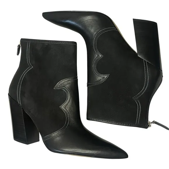 Dolce Vita Noraya black leather boots size 9.5 - EUC