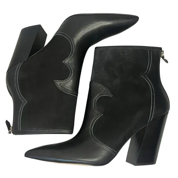 Dolce Vita Noraya black leather boots size 9.5 - EUC