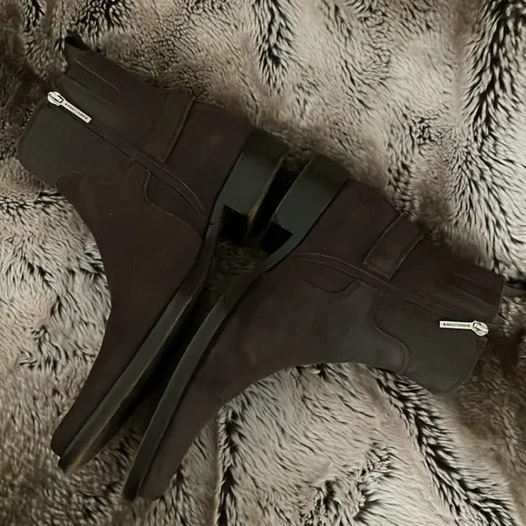 Donald J. Planer Western Josh brown suede boots size 8