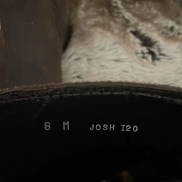 Donald J. Planer Western Josh brown suede boots size 8