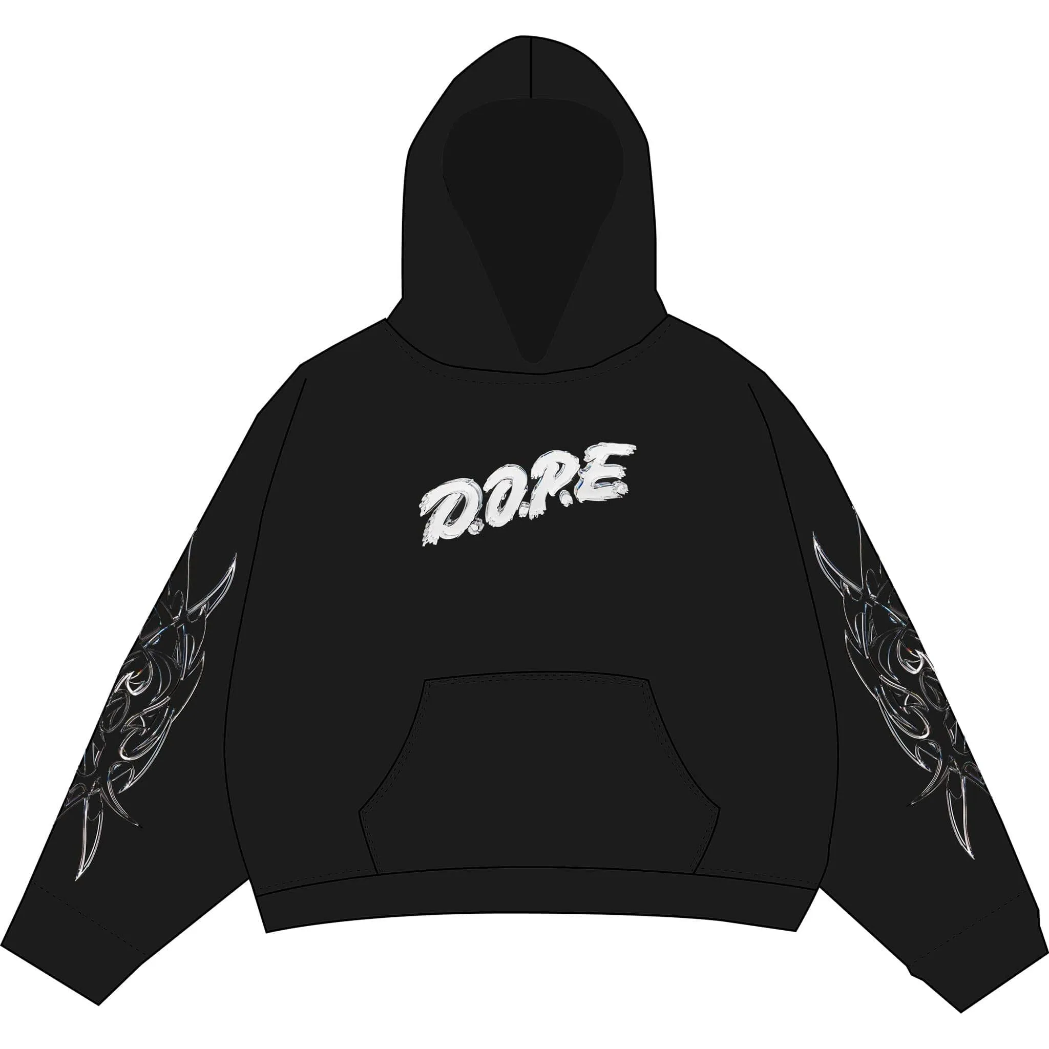 DOPE Industries Don Hoodie Black