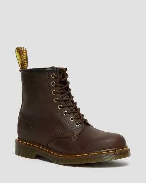 Dr. Martens 1460 Brown Leather Ankle Boots Crazy Horse