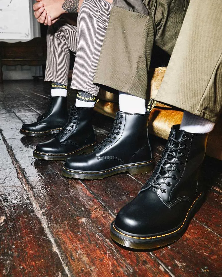 Dr Martens 1460 Smooth Leather Ankle Boots Black