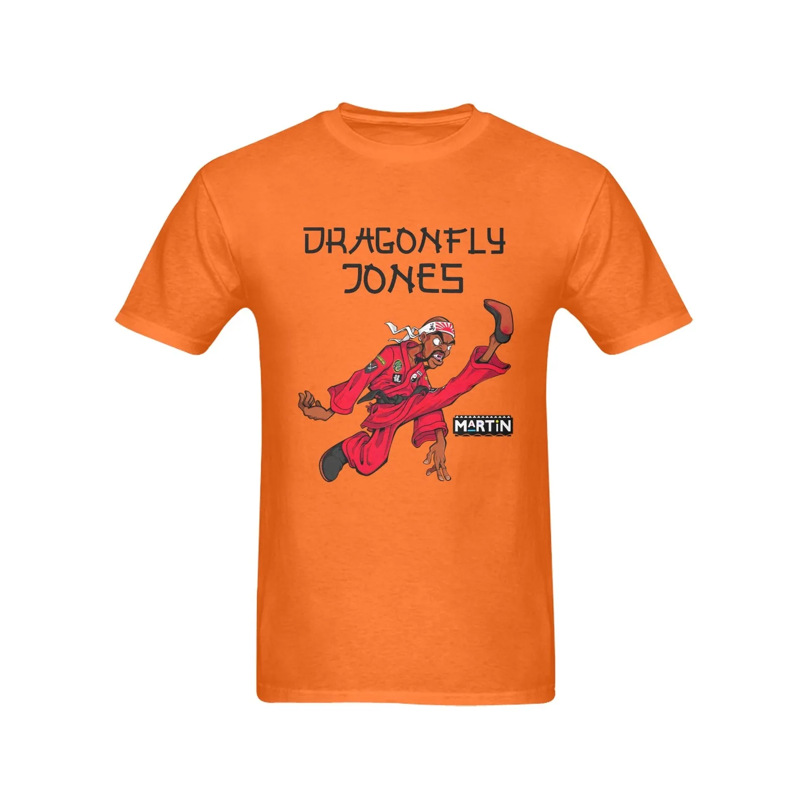 Dragonfly Jones Kick Men's T-shirt 100% Cotton