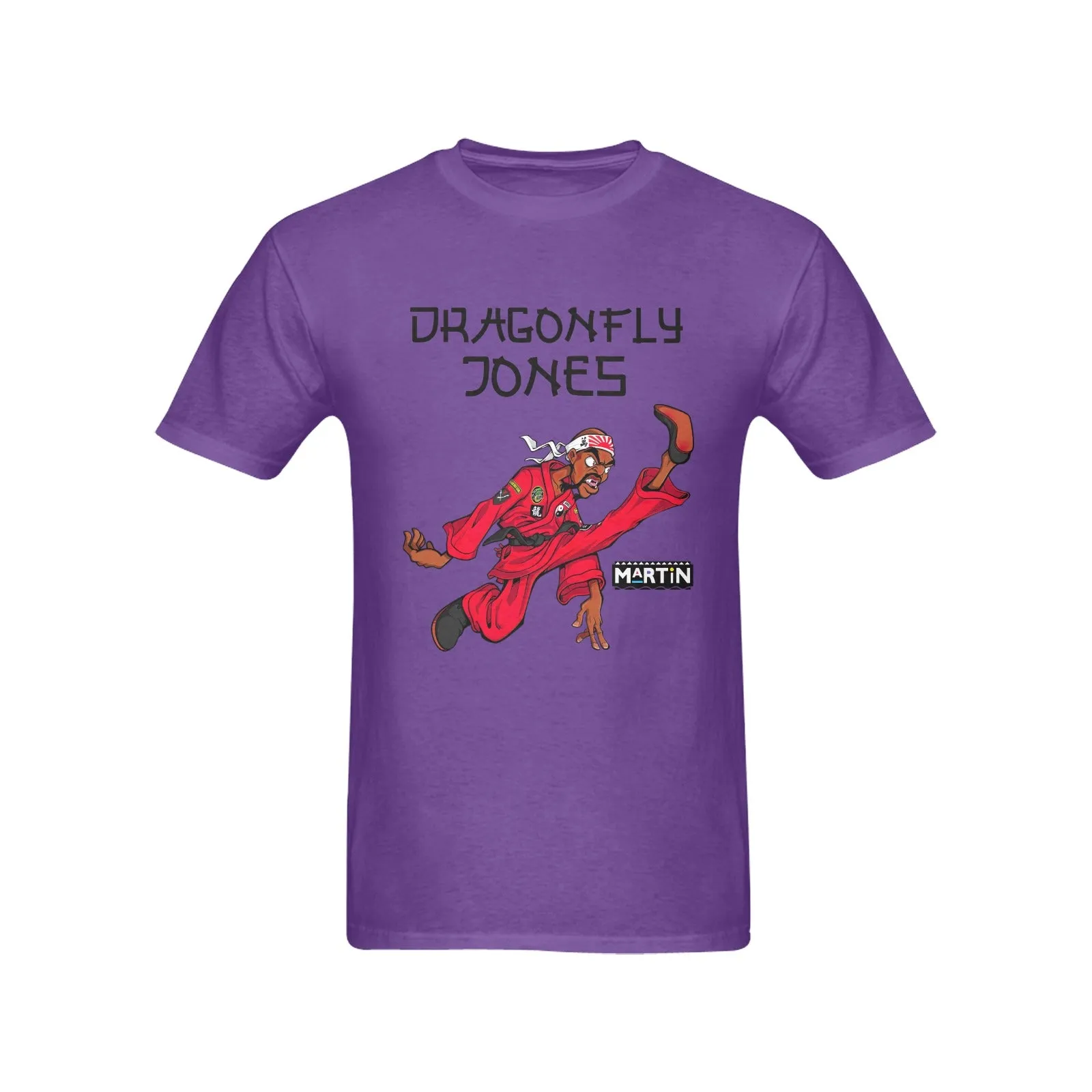 Dragonfly Jones Kick Men's T-shirt 100% Cotton