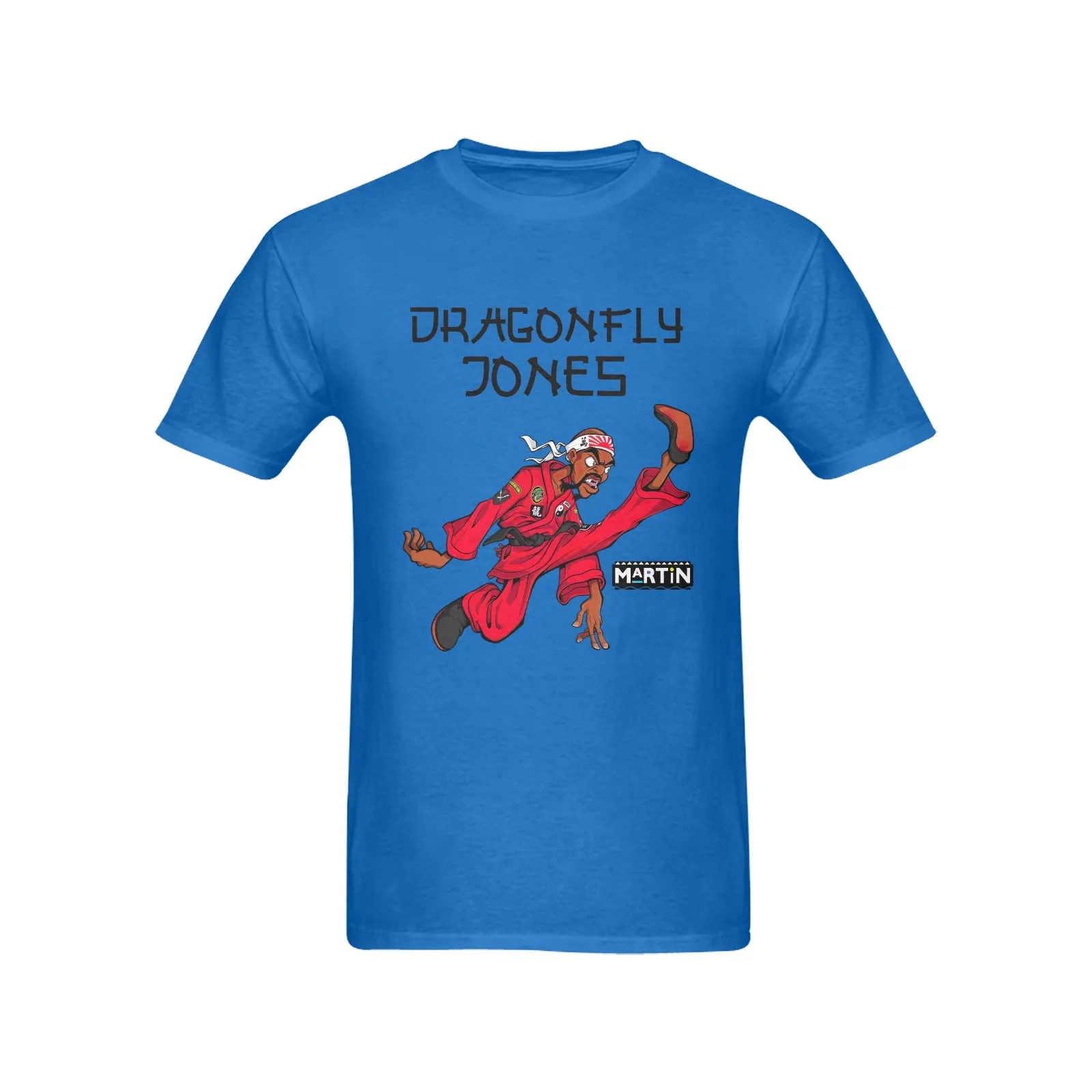 Dragonfly Jones Kick Men's T-shirt 100% Cotton