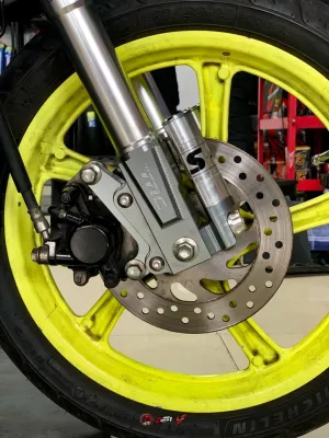 E - TRC S-TECH FRONT SHOCK MIO / FINO / SOULTY (SILVER)