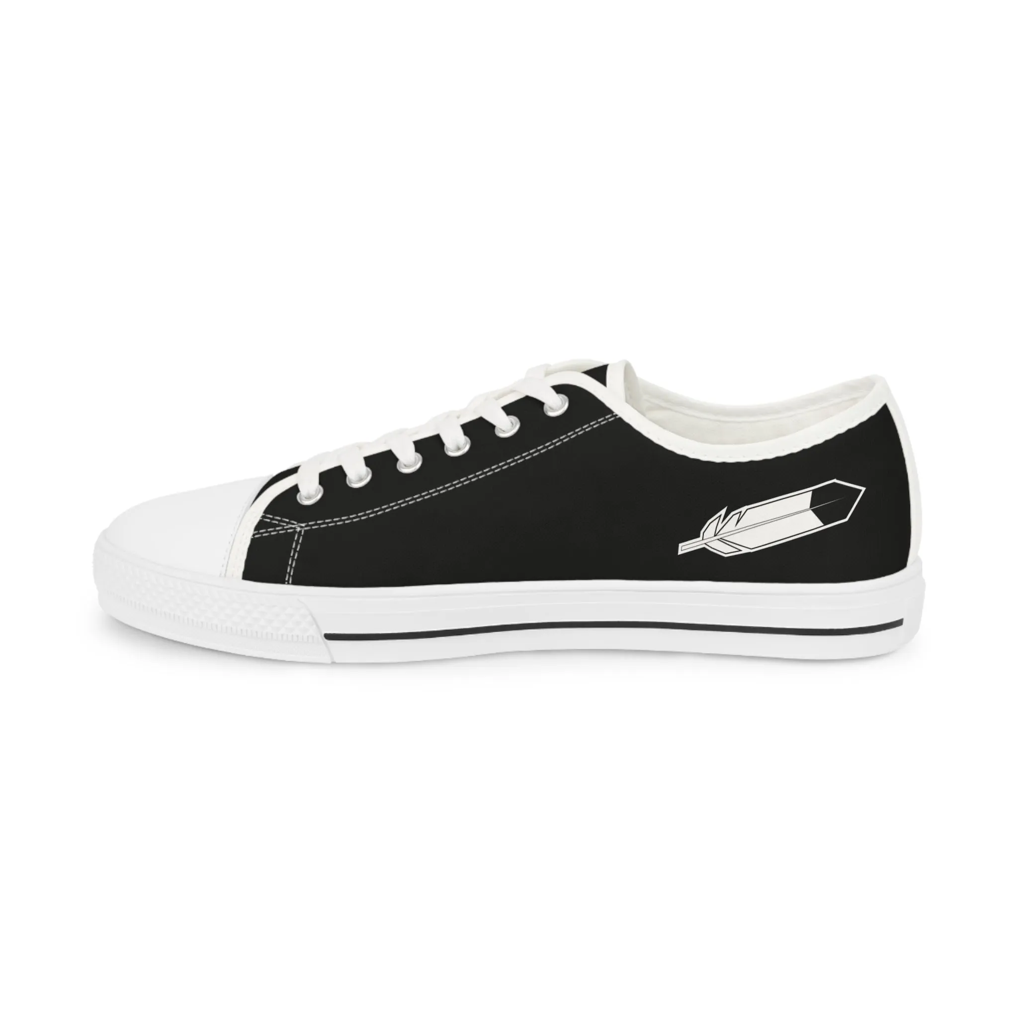 Eagle Feather Low Tops (White Sole)