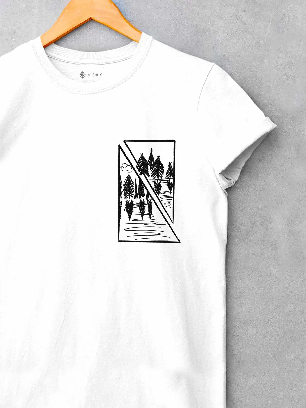 Earth Has Music | Backprint T shirt