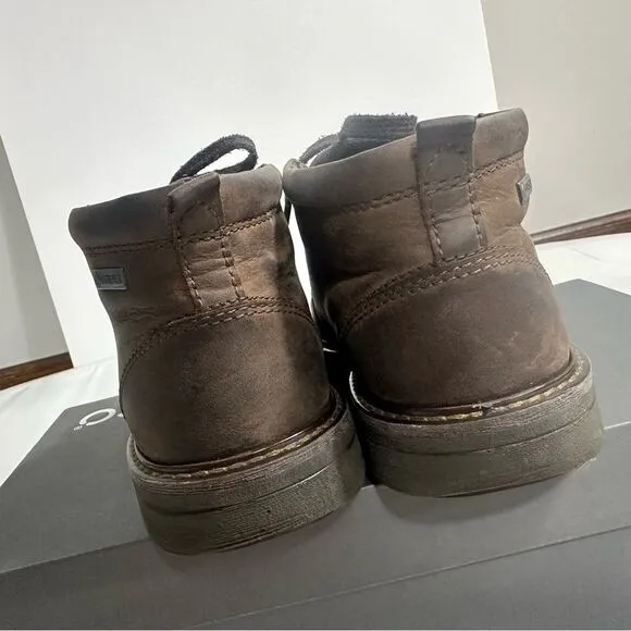 ECCO Turn Brown Leather Gore-Tex Chukka Boots Mens EU 41 US 7-7,5 ( Fits Like 8)