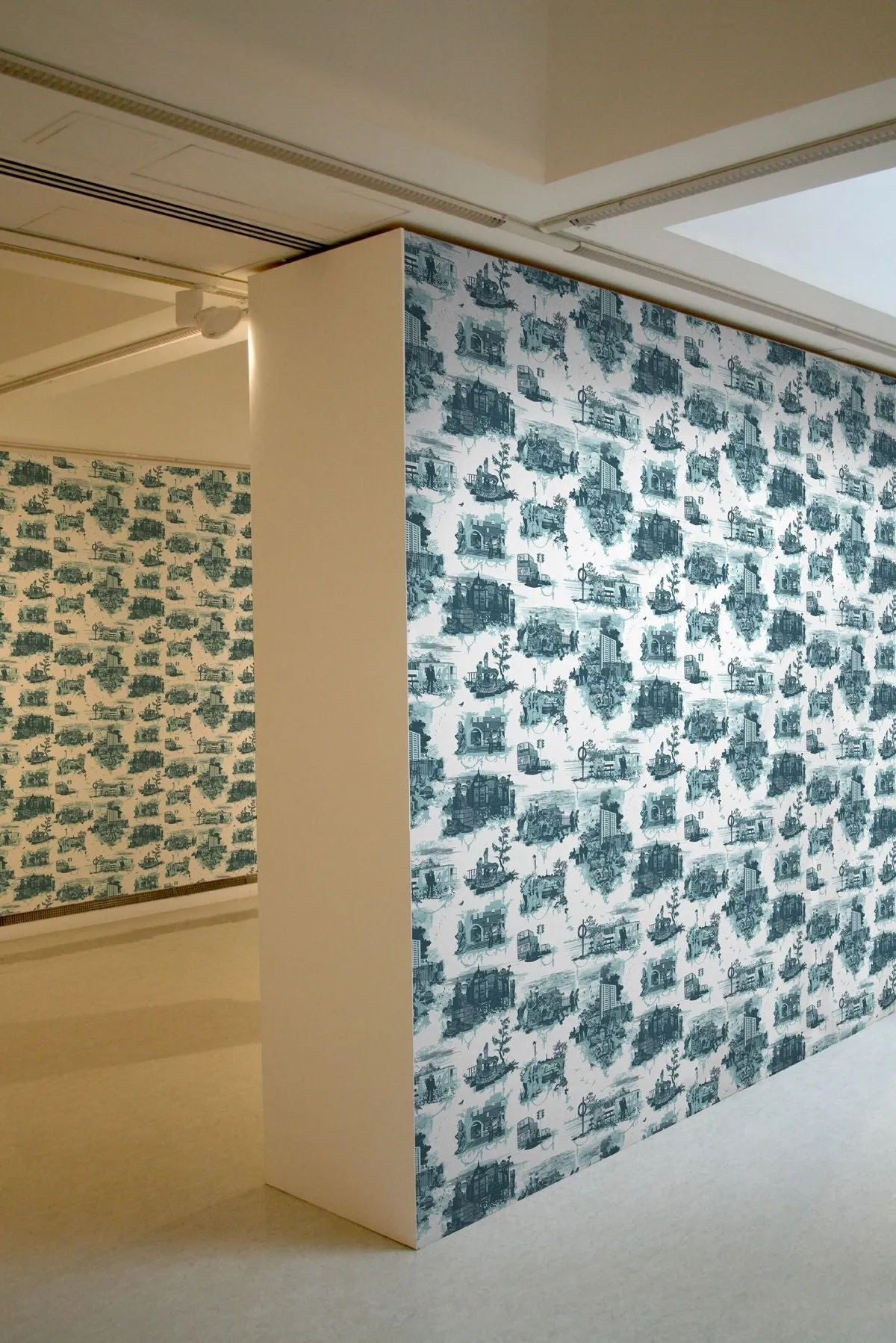 edinburgh toile wallpaper