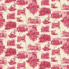 edinburgh toile wallpaper