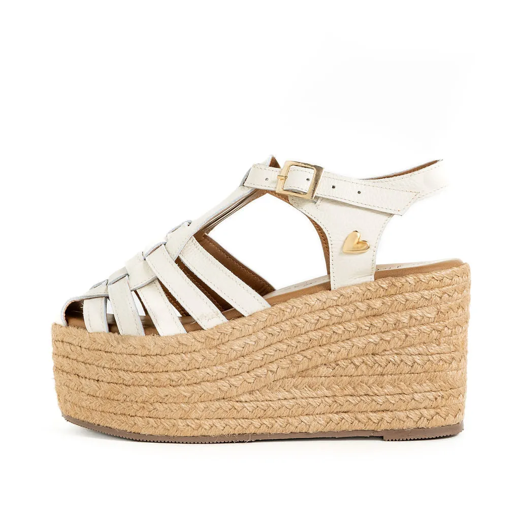 Elena Espadrilles - Marshmallow