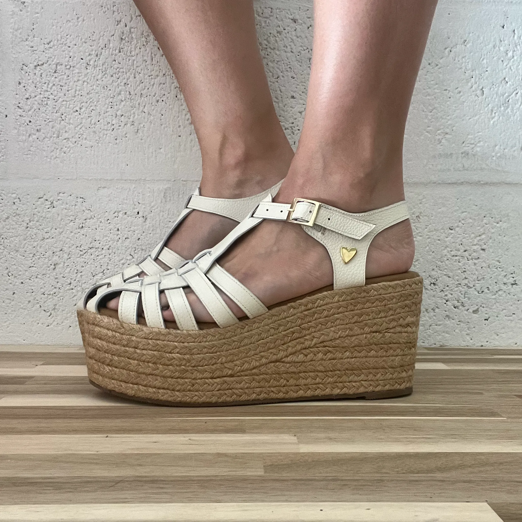 Elena Espadrilles - Marshmallow