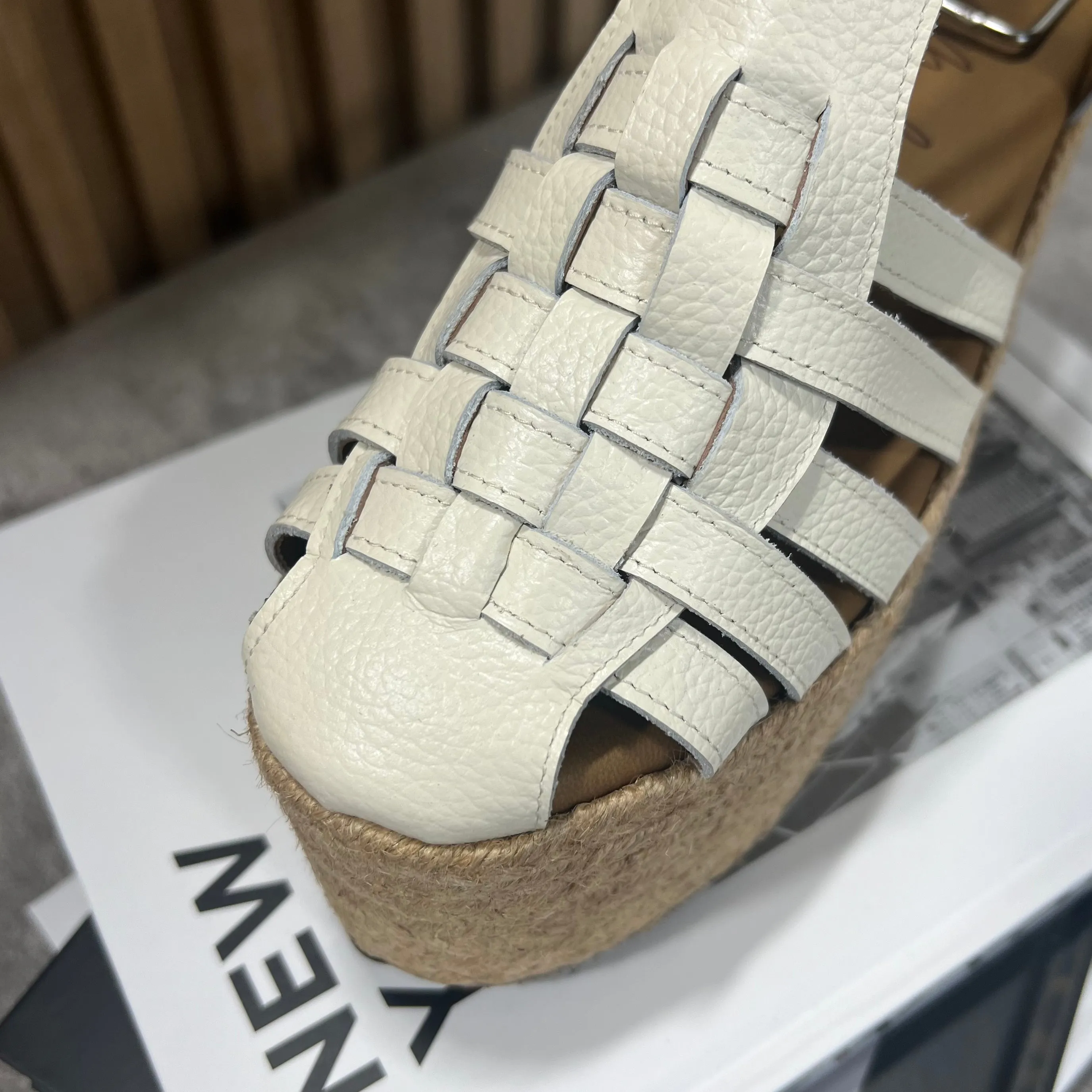 Elena Espadrilles - Marshmallow
