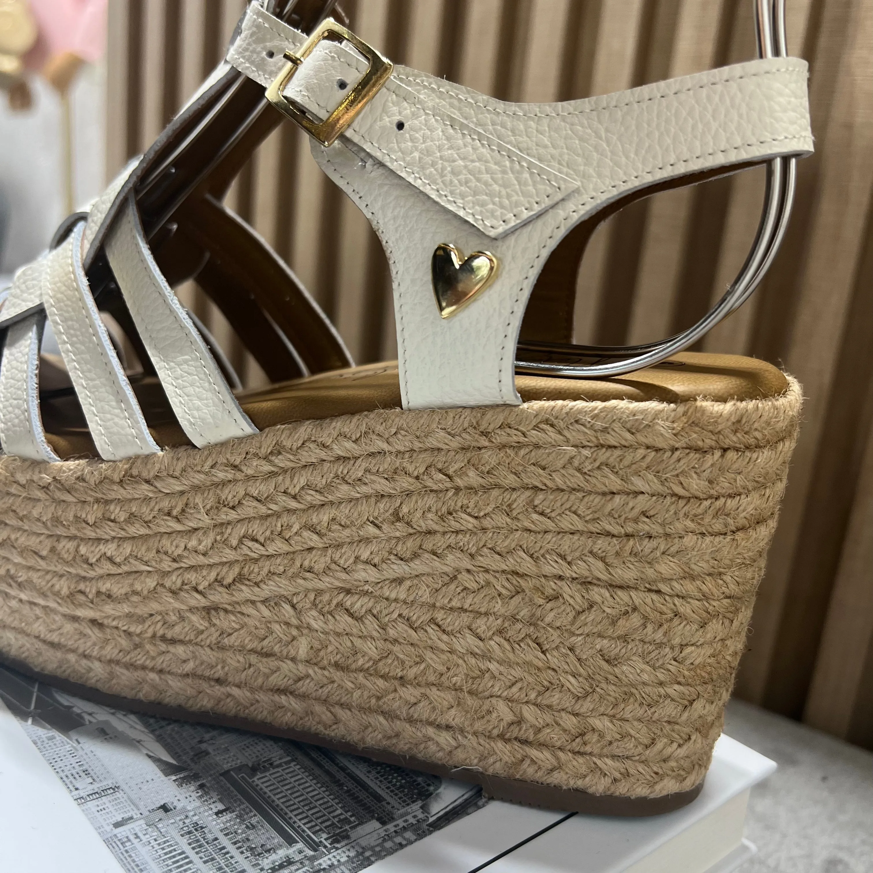 Elena Espadrilles - Marshmallow