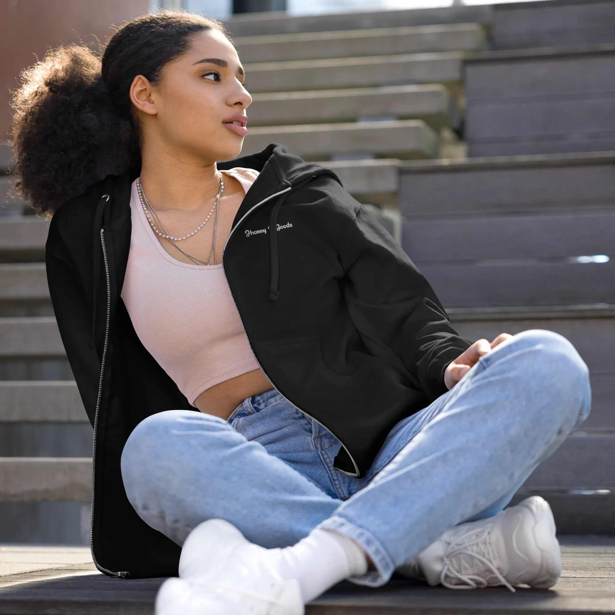 Everest Men's fleece zip up hoodie