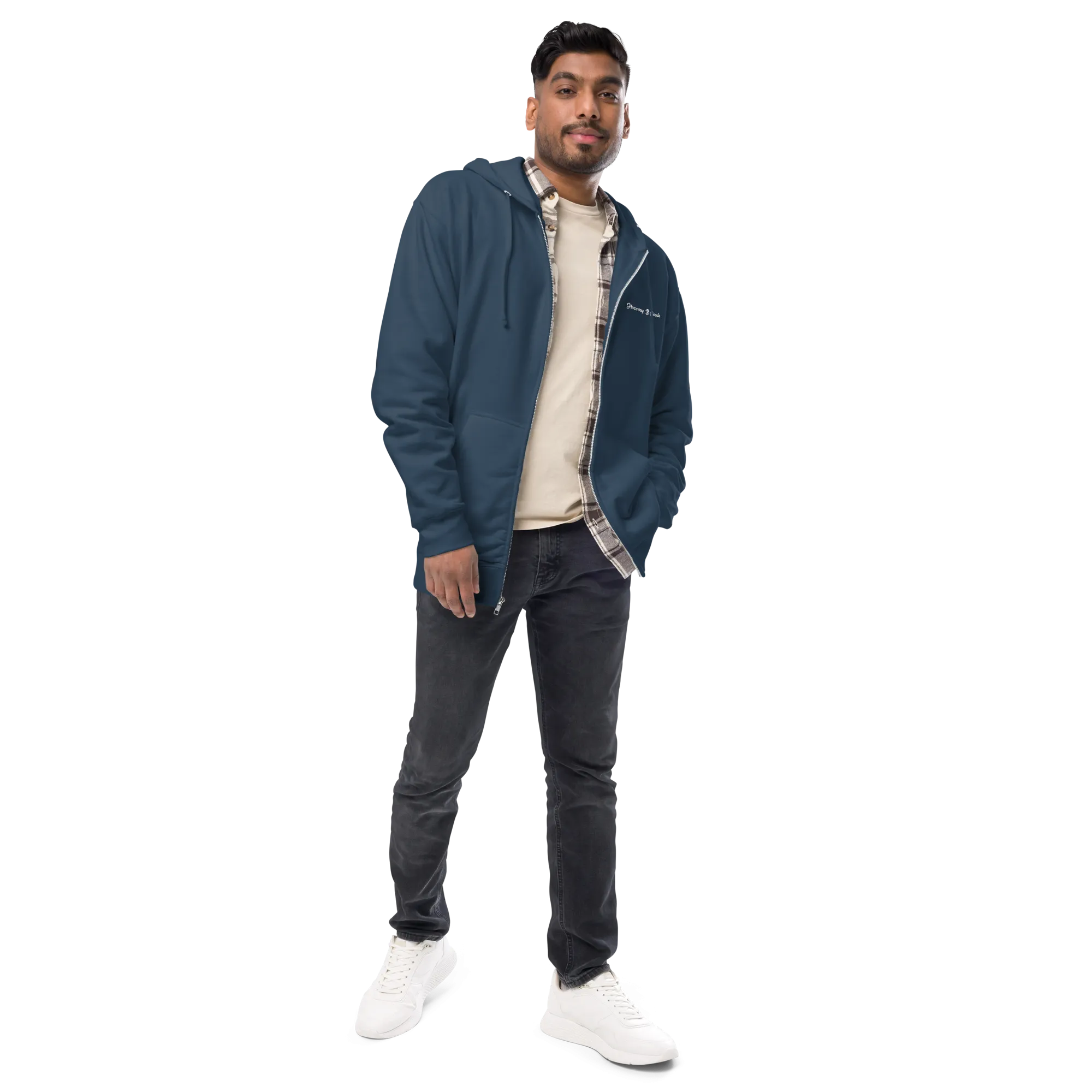 Everest Men's fleece zip up hoodie