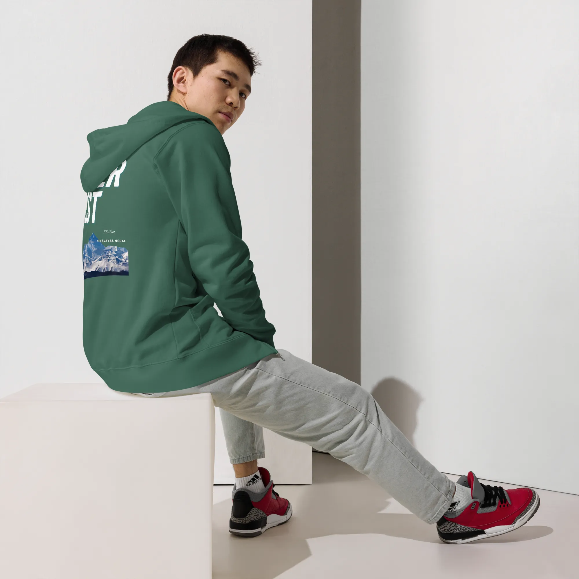 Everest Men's fleece zip up hoodie