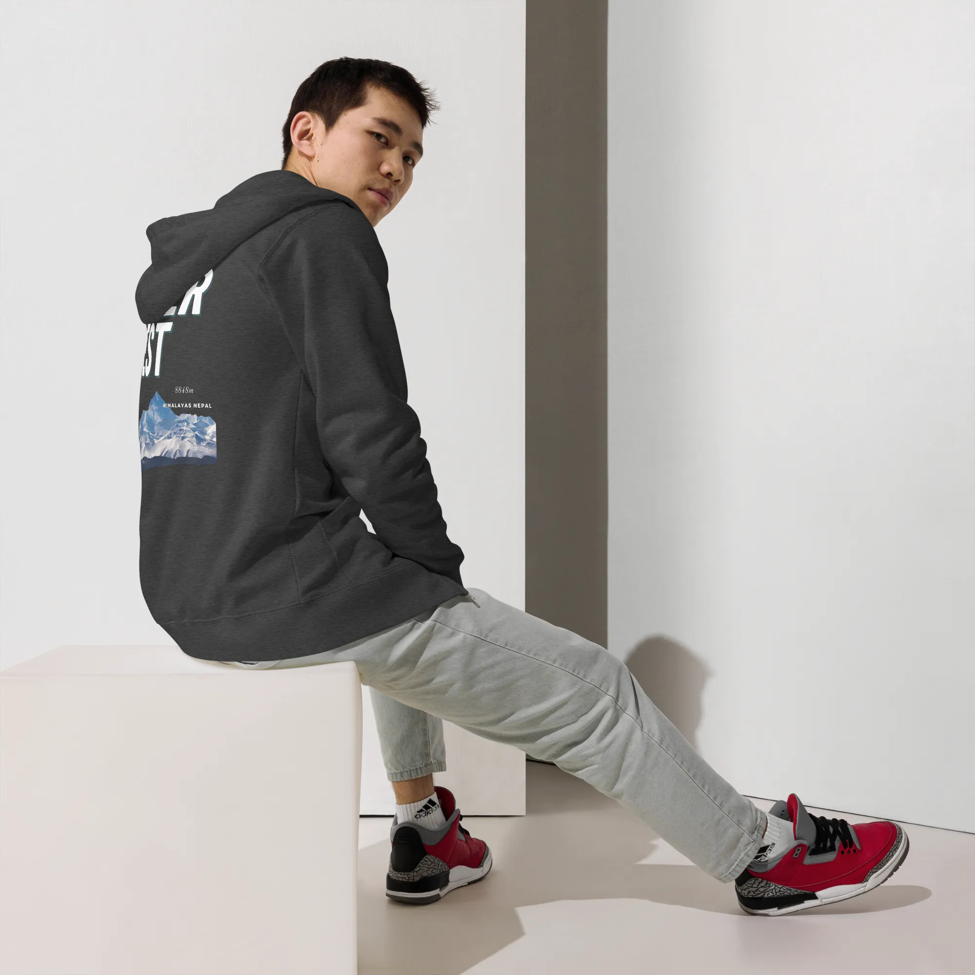 Everest Men's fleece zip up hoodie