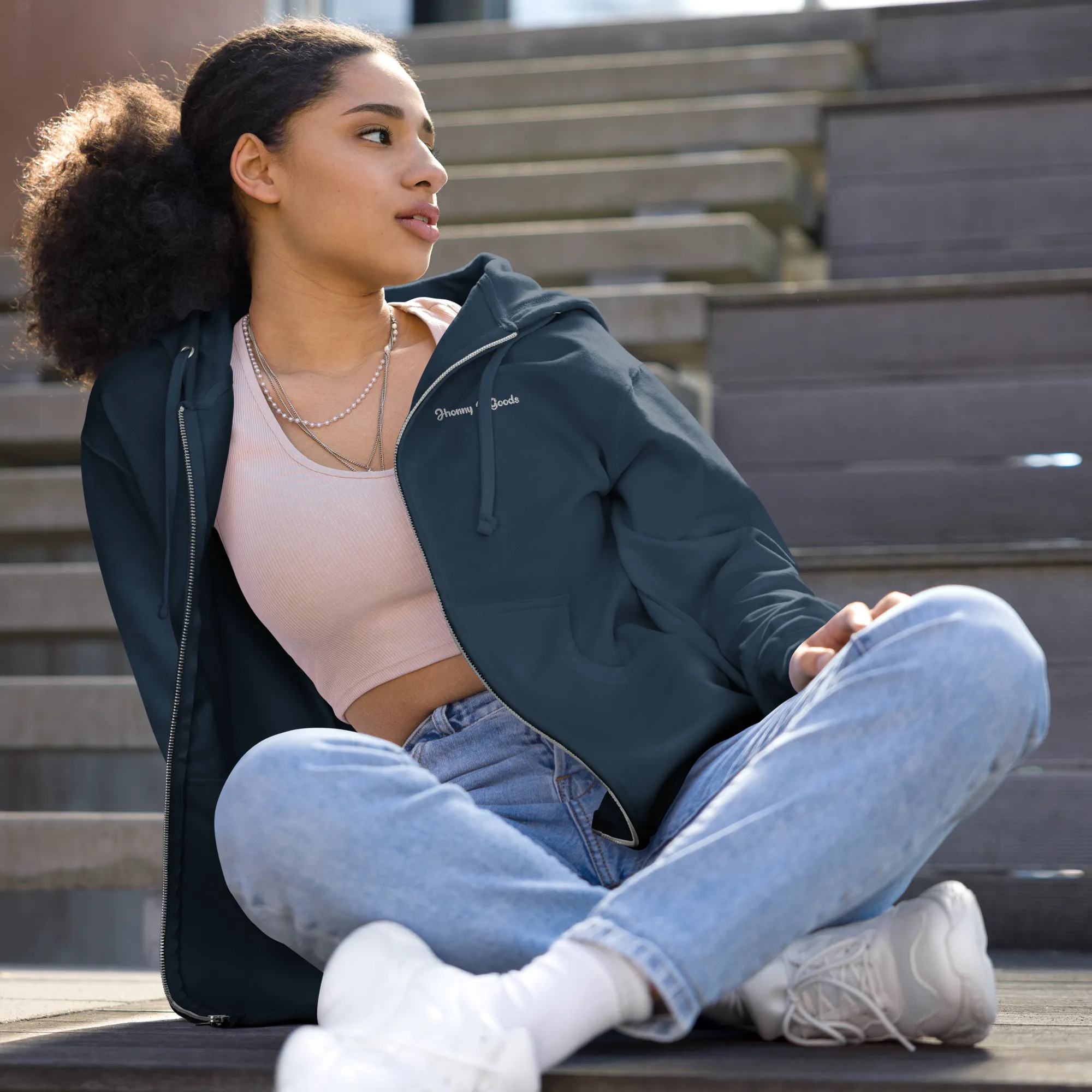 Everest Men's fleece zip up hoodie