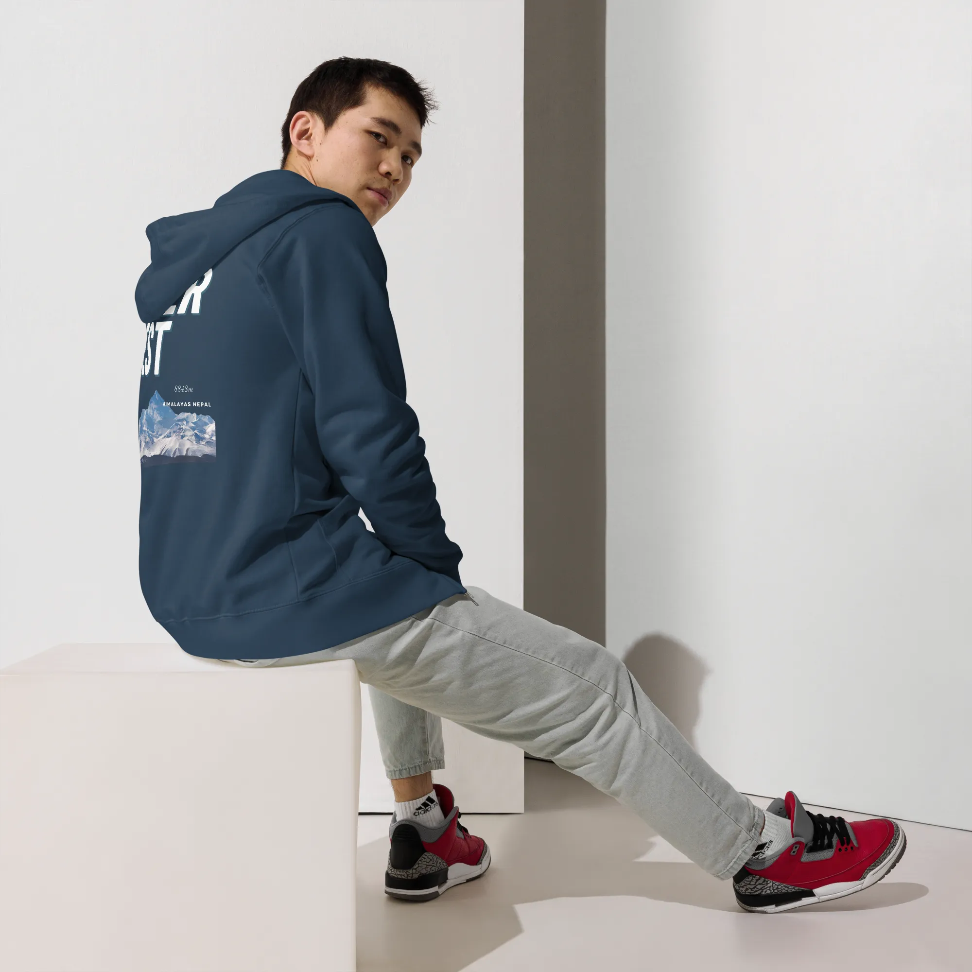 Everest Men's fleece zip up hoodie