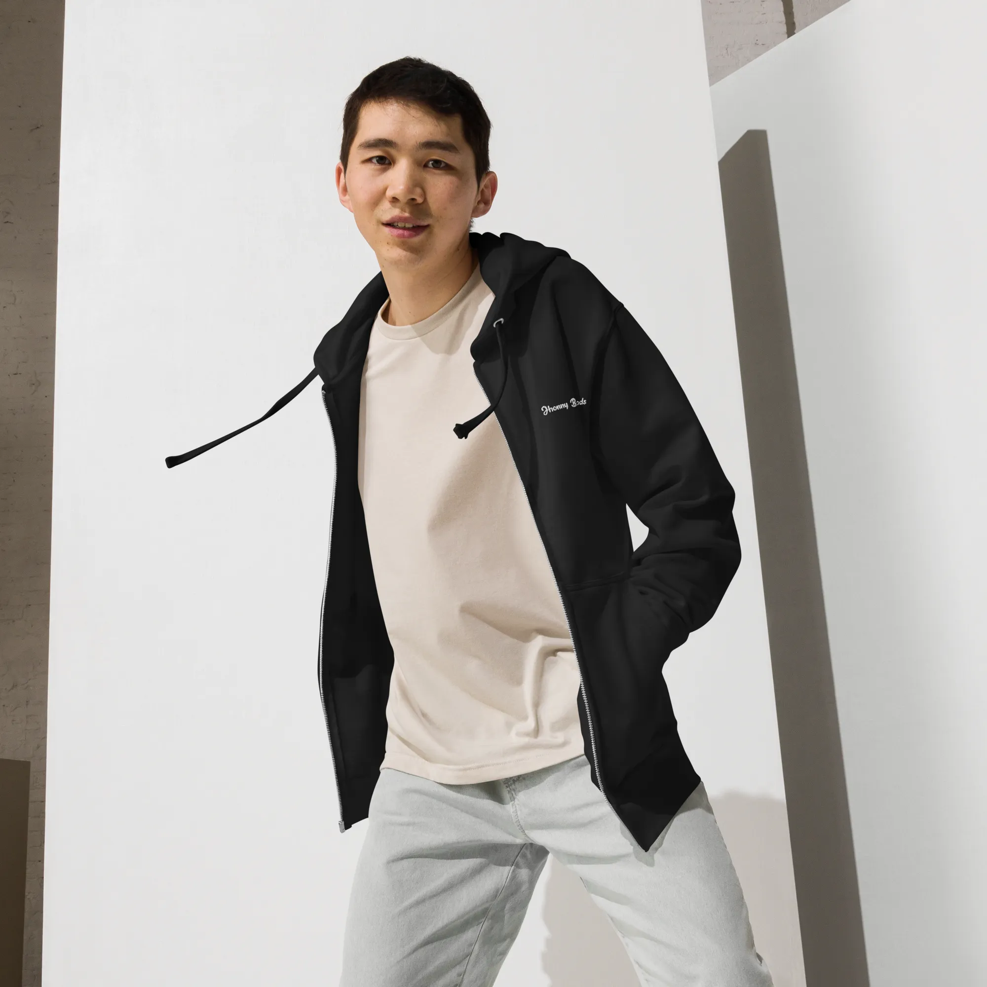 Everest Men's fleece zip up hoodie