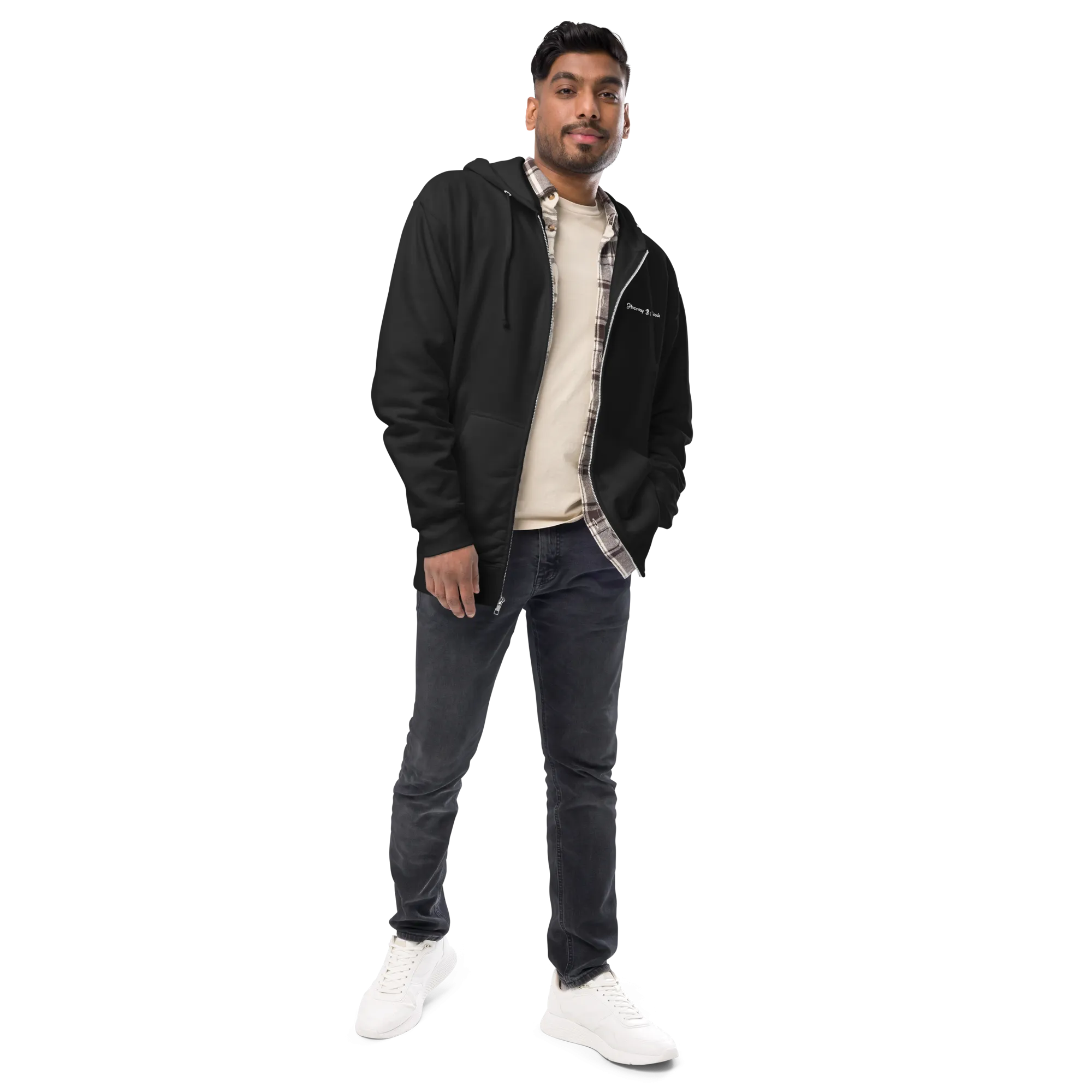 Everest Men's fleece zip up hoodie