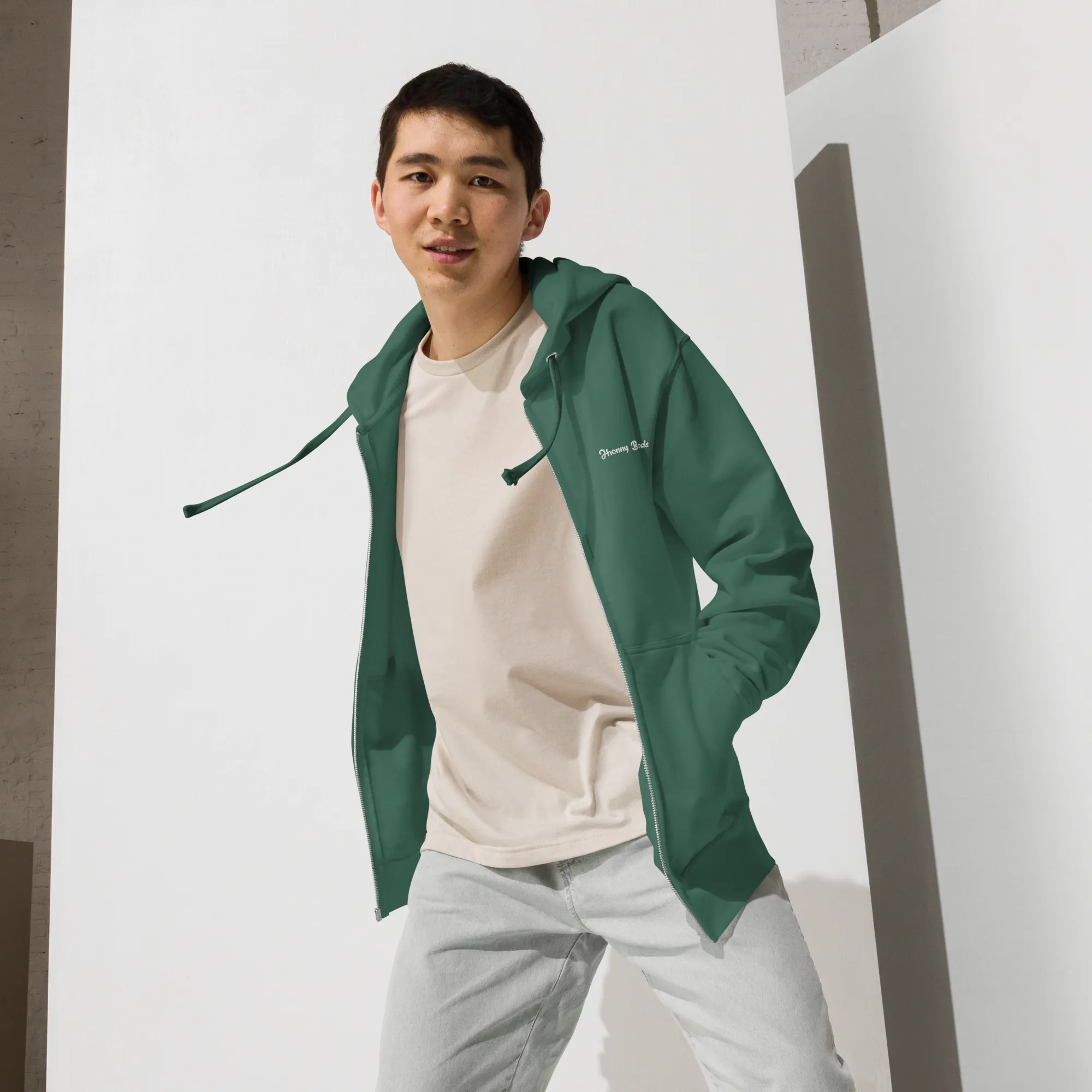 Everest Men's fleece zip up hoodie