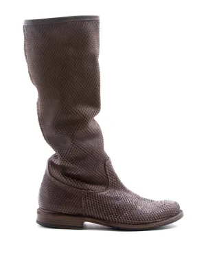 FEVO Brown Leather Tall Boots