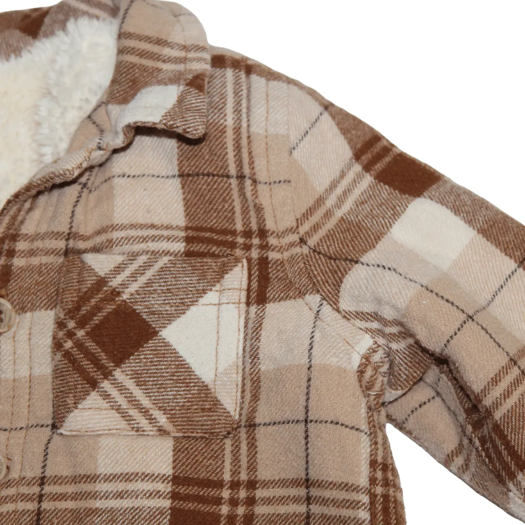 Fleece Lined Check Shirt