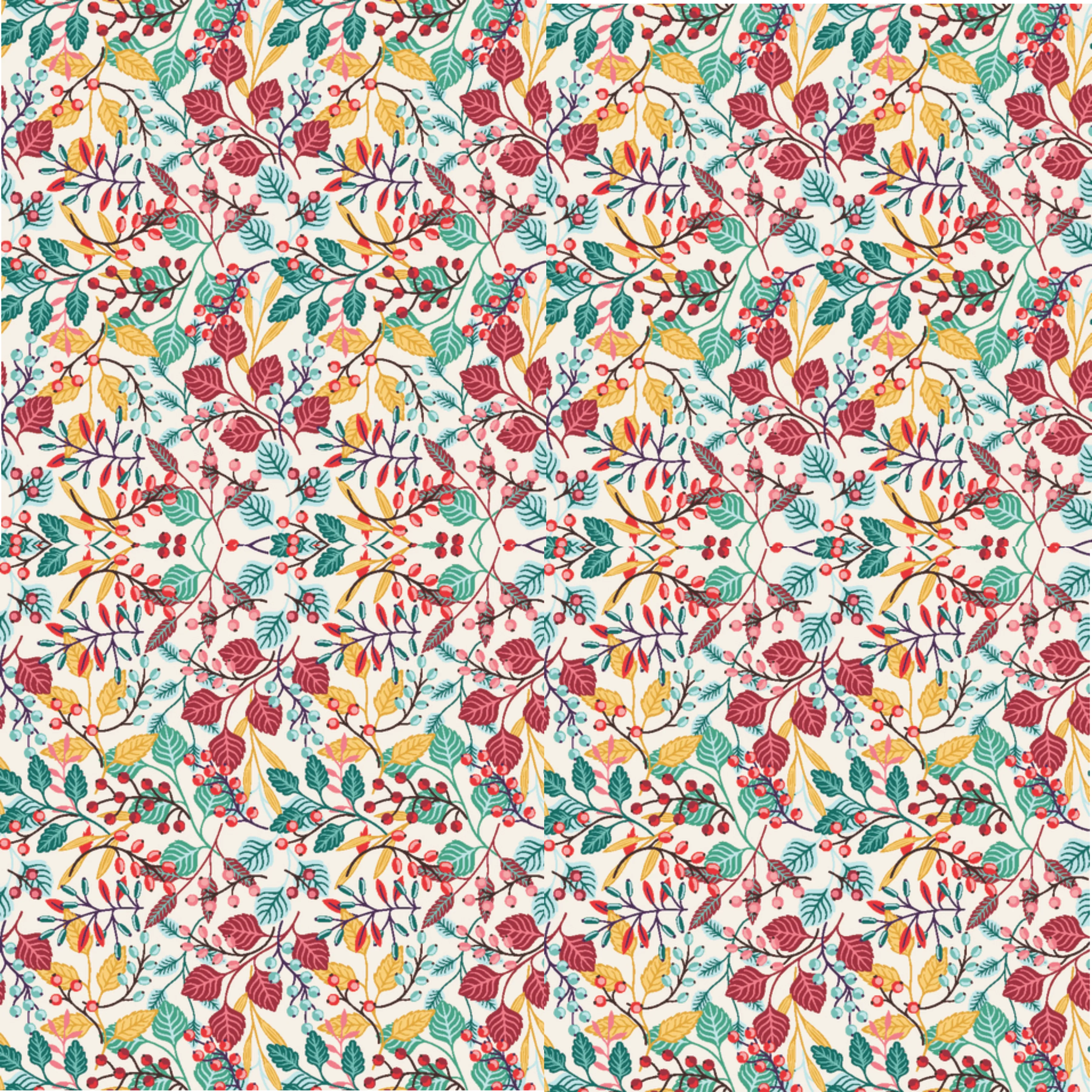 Floral Sticky Back Vinyl