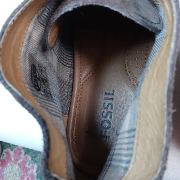 FOSSIL Desert Chukka Ankle Boots Men's Size 11.5 D