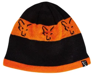 Fox black / orange beanie